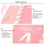 liuxi Sac de danse pour fille - Sac de danse avec fermeture éclair et sangle réglable - Rose uni
