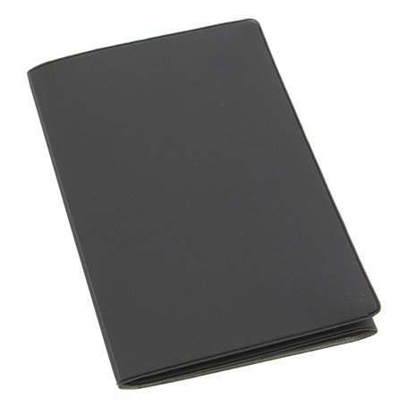 HABILL-AUTO Etui PVC Gomme pour Carte Grise (133x264 mm) Gris Plomb