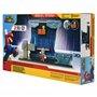 Nintendo Super Mario- Ensemble de Jeu avec Figurine Mario Le Monde sous-Terrain 9 piéces