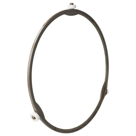 vhbw Support plateau tournant universel de 19cm pour micro-ondes compatible avec Bosch