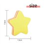 Notes autocollantes, pense-bête amovible autocollant auto-adhésif de couleur vive-Per Pack 8 formes différentes à l'intérieur-10