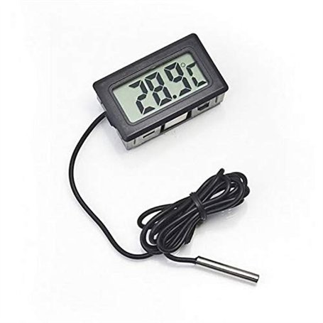 Capteur de température LCD Réfrigérateur Thermomètre de température pour aquarium Thermomètre à affichage numérique Thermomètre