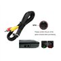 WICAREYO AV Câble Audio Vidéo Composite pour Genesis Mega Drive 1 et Câble AV Audio Vidéo 6 pieds 9 Broches pour Genesis Mega Dr