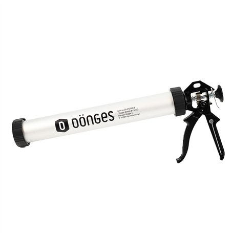 Dönges Pistolet à cartouche professionnel 600 ml en aluminium pour sacs flexibles et cartouches | Presse à cartouche pour cartou