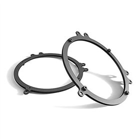 Audioproject A326 - Lot de 2 anneaux de haut-parleur d'autoradio compatibles avec Audi A3 A4 A6 Avant TT - 165 mm Audioproject A326 - Lot de 2 anneaux de haut-parleur d'autoradio compatibles avec Audi A3 A4 A6 Avant TT - 165 mm