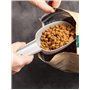 FAB4HOME Lot de 3 Cuillères à Nourriture Cuillère à Mesurer pour Chien Plastique Pelle pour Nourriture Croquette de Chien Chat L