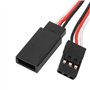 Lot de 10 rallonges de servo à 3 broches de 50 cm avec câble de 50 cm pour pièces de connexion servo RC Futaba JR