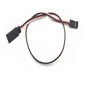 Lot de 10 rallonges de servo à 3 broches de 50 cm avec câble de 50 cm pour pièces de connexion servo RC Futaba JR