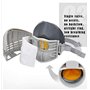 Masque Industriel réutilisable de Masque de Protection de respirateur de Peinture de Produit Chimique Anti-poussière (Masque Ant
