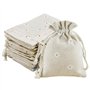 LHKJ Lot de 20Pcs Pochettes Sachets en Lin Chanvre Sachets en Jute avec Cordon