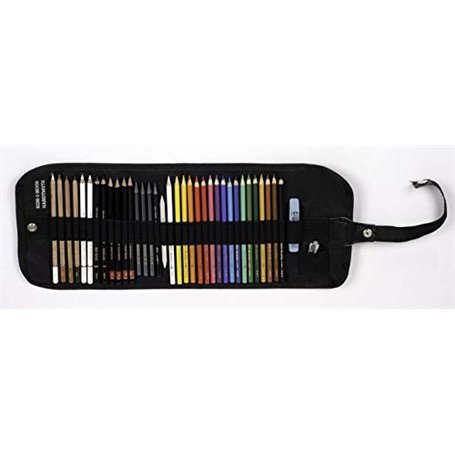 KOH-I-NOOR 8891 Kit d'artiste dans une trousse à crayons 8891 94 cm