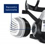 Dräger X-plore filtres A2 P3 | 6 filtres à baïonnette Compatible avec Les Masques Dräger X-plore 3300/3500/5500 | Recharge pour 