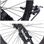 SOULONG Support d'Entraînement Vélo Pliable Trainer pour Vélo Intélligent en Alliage d'Aluminium pour Vélo Noir Convient pour Mé