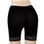 Boao sous-Vêtements Shorts de Sécurité en Dentelle (Noir, Peau, Blanc)
