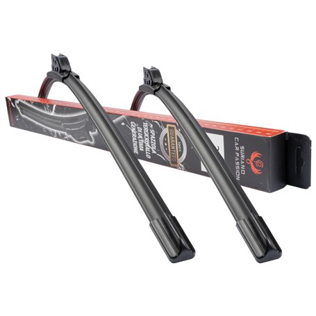 Paire de Balais d'Essuie-Glace Compatibles avec RENAULT LAGUNA III GRANDTOUR et COUPÉ à partir de 07/2007