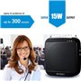 SHIDU amplificateur de Voix avec Micro-Casque Filaire Haut-Parleur de sonorisation 15W