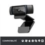 Logitech C920 Pro Webcam Streaming HD, Appels Vidéo Full HD 1080p à 30ips, Son Stéréo, Correction d'Éclairage HD, Compatible ave