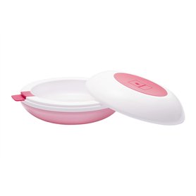 Quaranta Settimane 401133 Assiette thermique, rose Quaranta Settimane 401133 Assiette thermique