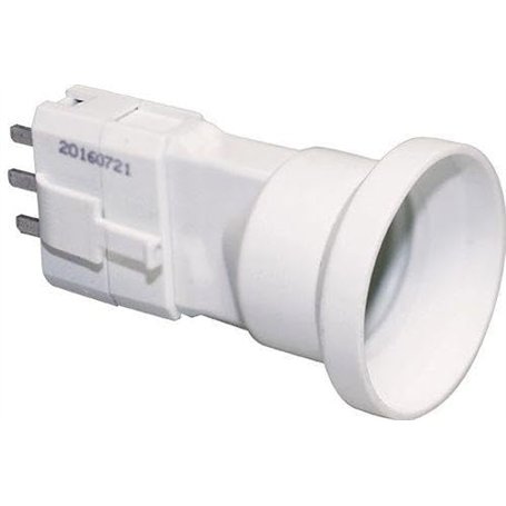 Eur'Ohm - Douille E27 et fiche DCL combinées