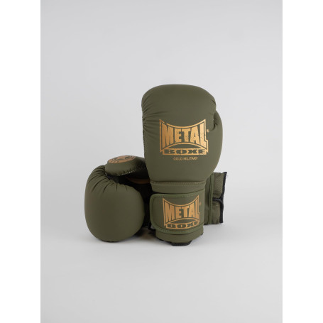 METAL BOXE Gants Entraînement Military Boxe Adulte Unisexe
