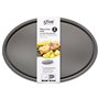Plat ovale en verre avec couvercle - 30 x 21 cm