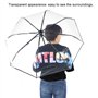 tragbarer dreifacher Reiseregenschirm Sun Rain Folding Ladies Fashion Umbrella Zuverlässig