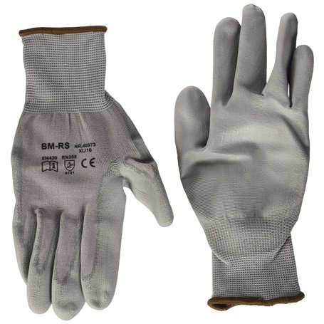 Brüder Mannesmann Tools M40373 Gants de Protection Work Gloves Fine Knit Size XL