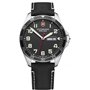 Victorinox Field Watch Montre Homme Analogique Quartz avec Bracelet Cuir V241846