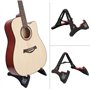 Drfeify Support pour Guitare Instrument à Cordes Support Compact Universel en Plastique Accessoires de JeuAccessoires pour Guita