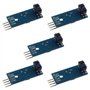 YOUMILE 5 Pack TCRT5000 Infrared Sensor Sensor Module Capteur photoélectrique de voie de barrière IR