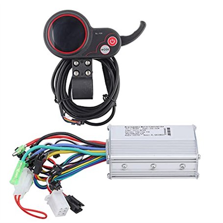 Contr?Leur de Moteur sans Balais ¨¦Cran LCD Scooter ¨¦lectrique ¨¦tanche avec S¨¦Lecteur de Vitesse pour V¨¦lo ¨¦lectrique Scoot