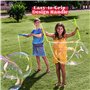 2 Baguettes à Bulles Géantes (Total 3.8 L) avec 2 Solutions de Recharge de Bulles CONCENTRÉES pour Les Enfants, Grande Productio
