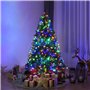 NEXVIN Guirlande Lumineuse Sapin de Noel 20M 200 LED Multicolore Lumiere Sapin de Noel, Guirlande Electrique avec Minuterie 8 Mo