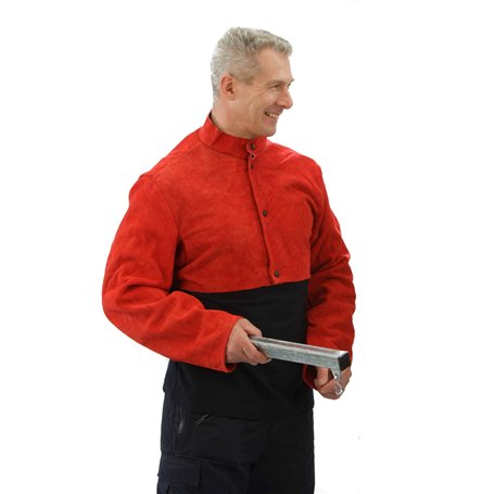 Tusker Demi-veste en cuir résistant ignifuge