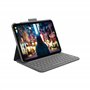Logitech pour iPad (10e génération) Étui Clavier| Slim Folio avec Clavier sans Fil intégré (Graphite) - German Layout