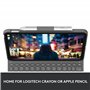 Logitech pour iPad (10e génération) Étui Clavier| Slim Folio avec Clavier sans Fil intégré (Graphite) - German Layout