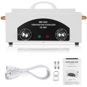 Soiiw Machine d'autoclave de stérilisateur à haute température 300W stérilisateur d'outil à ongles stérilisateur à chaleur sèche