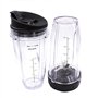 Lot de 2 gobelets de rechange avec couvercle pour mixeur Ninja Auto iQ BL480 BL482 BL642 NN102 BL682 BL450 BL2013 Ninja