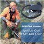 Bobine d'Allumage pour STIHL MS 362 MS362 C MS 362 CM Tronçonneuse, AUMEL Module de Bobine Allumage Durable Accessoires Professi