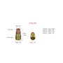 RIVERWELD TIG Stubby 17GL332 10N24S Embout de serrage pour lentille à gaz 17GLG20 TIG Bouchon arrière 57Y02 57Y04 Kit assorti po