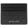 Michael Kors Greyson Porte-cartes de crédit pour homme Noir