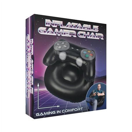 RED5 Chaise de Jeu Gonflable Contrôleur de Jeu Vidéo Noir Compatible PC