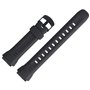 Casio Bracelet de Montre 18mm Plastique Noir - WV-58