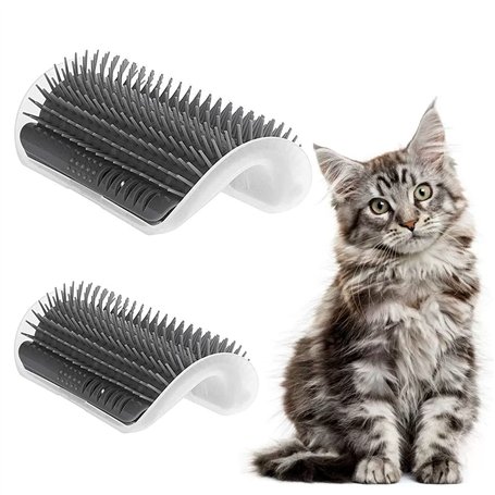 Mein HERZ 2 Pcs Chats Brosse Peigne Fournitures