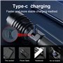 Lampe Torche LED Ultra Puissante,100000 Lumens Lampe de Poche Rechargeable USB Type-C, XHP90 Ajustable Zoomable Étanche Torche D