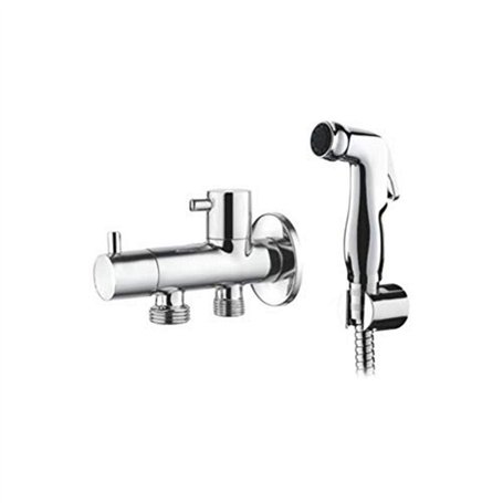 Ibergrif - Douche WC Set avec Flexible