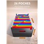26 Poches Extensible
