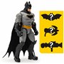 BATMAN - FIGURINE BASIQUE 10 CM Batman - DC COMICS - Figurine Articulée Avec 3 Accessoires Mission Mystère jouet Batman 10 cm -