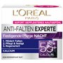 L'Oreal Paris Lot de 1 crème pour Le Visage Anti-Rides Experte 55+ Crème de Nuit pour Les Femmes à partir de 55 Ans au Calcium 1