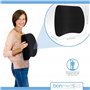 bonmedico Coussin de Soutien du Dos Oreiller Lombaire Ergonomique en Mousse à mémoire de Forme, Soutien Lombaire, Coussin de Cha